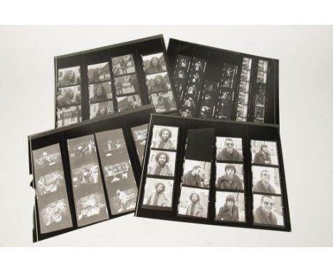 JOHN MAYALL: A large collection of negatives and contact sheets of John Mayall in various poses and playing with various musi