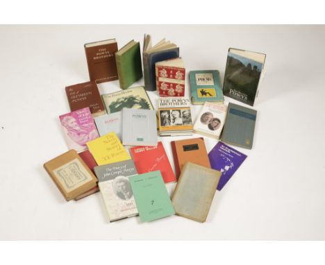 POWYS BROTHERS: A collection of Powys and related books and pamphlets, including a hardback copy of "A Baker's Dozen", illust
