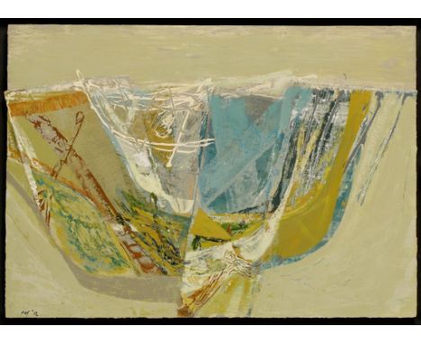 •PETER JOYCE (1964-) "Portrait of the Marais", signed lower left and dated '12, further titled and signed in pen with origina