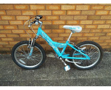 A Raleigh mountain bike, Diva Model, light blue, 16" rims Est £40 - £60