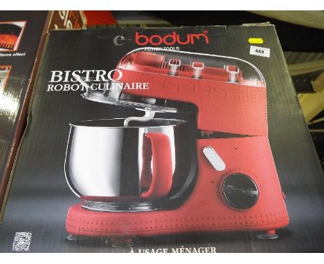 An E-Bodum Bistro Robot Culinaire, boxed 