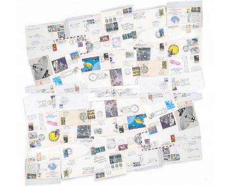 Apollo 11 - a collection of first day covers relating to the Apollo 11 mission, many sent from different parts of the world i