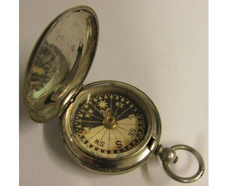 J Hicks Mk V Officers pocket compass no 5724 1911