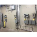 Lot of 6 Inverters and Allen Bradley PLC ft.