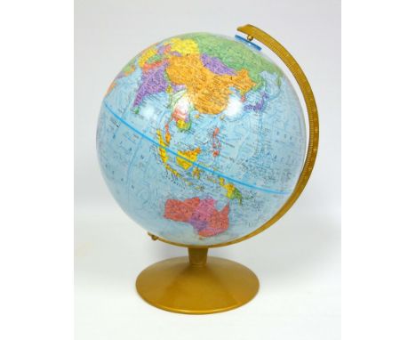 Replogle World Nation Series 12 inch diameter Globe, H. 40 cm. 