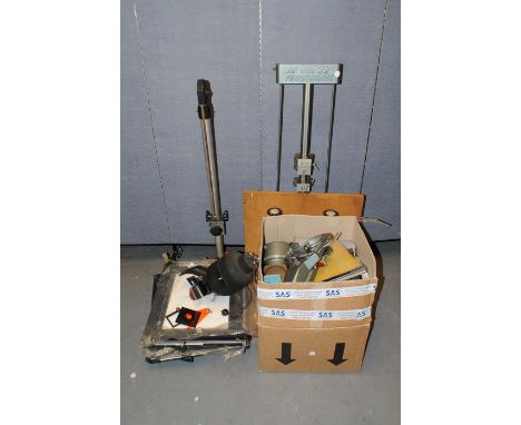 Darkroom Equipment, including an Envoy enlarger, with Taylor Hobson 2'' Ental II lens, De Vere 32 Professional enlarger, prin