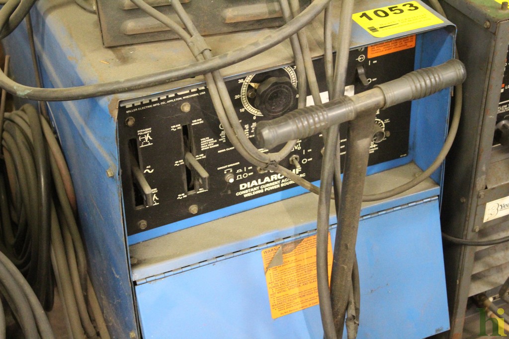 MILLER DIALARC-HF CONSTANT CURRENT AC/DC ARC WELDING POWER SOURCE