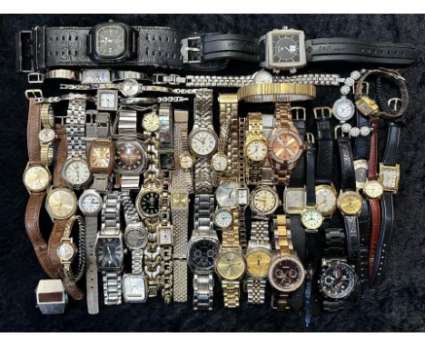 Gentleman's &amp; Ladies Wristwatches, leather and bracelet straps, including Oris, Ingersoll, Rotary,Nektom Tachymeter, Pier