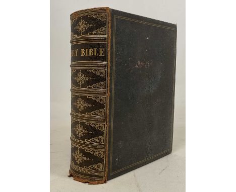 REV. R JAMIESON &amp; REV. E. H. BICKERSTETH; The Holy Bible, with a Devotional and Practical Commentary, with numerous black