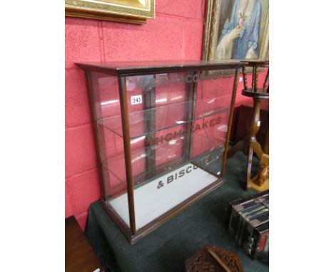 Vintage chocolate display cabinetCondition: No obvious damage or cracked glass.