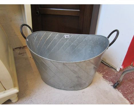 Zinc planter