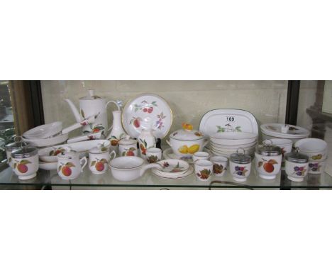Shelf of Royal Worcester