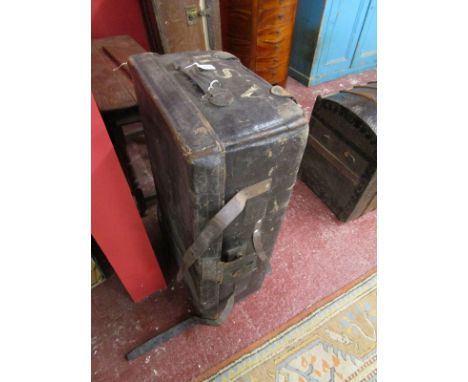 Old canvas trunk