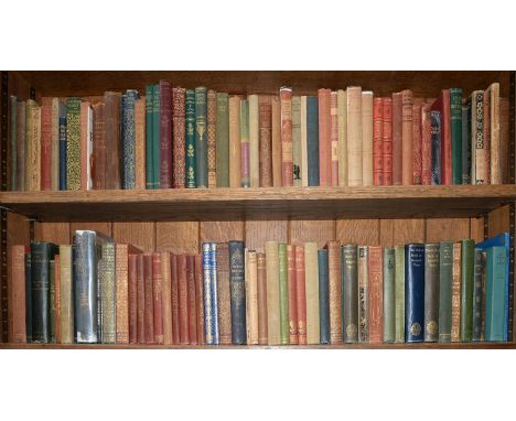 Four shelves of books, including Everest and mountaineering, The Captain, bound volume, 1905, modern first editions and earli