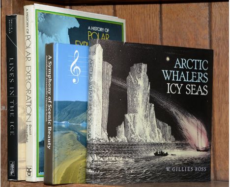 Ross (W Gillies) - Arctic Whalers Icy Seas, illustrated, cloth, dust jacket, 8vo, Toronto: 1985 and three others on related s