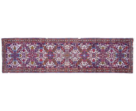 A Turkish copy of a Caucasian Seichur runner, 297 x 79cm  