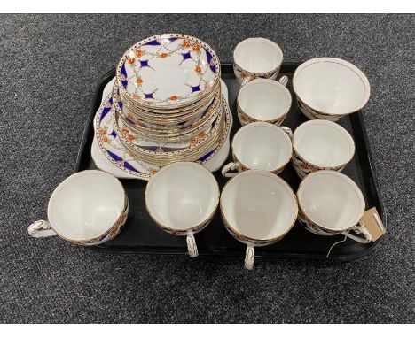 A twenty-five piece Royal Grafton bone china tea service 