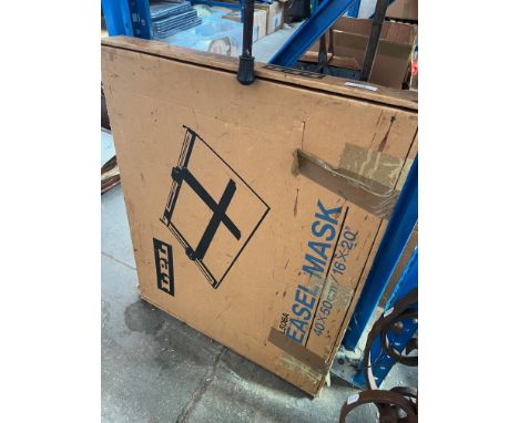 A vintage LPL easel mask. 
