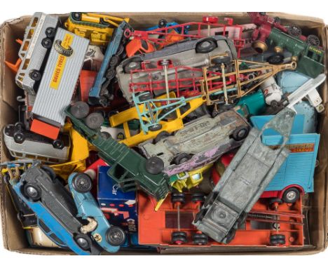 Dinky, Corgi, MOY, Spot-On and others, a collection of assorted diecast vehicles: including saloon cars, lorries Ice cream va