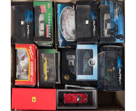 Vanguard, Solido and others, a collection of twenty one assorted diecast vehicles: including saloon cars and rally cars all b