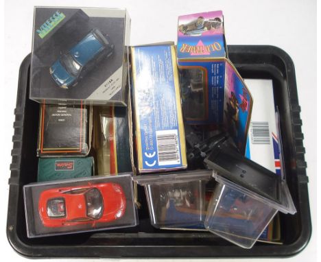 Dinky, Corgi and others, a mixed collection of various vehicles:, including a re-issue James Bond Aston Martin DB5, (some box