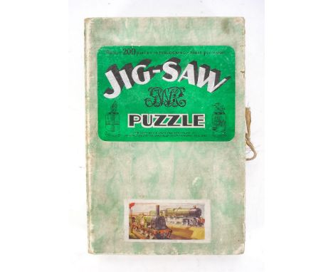 Chad Valley GWR jigsaw puzzle 'Locomotives, Old and New'.:
