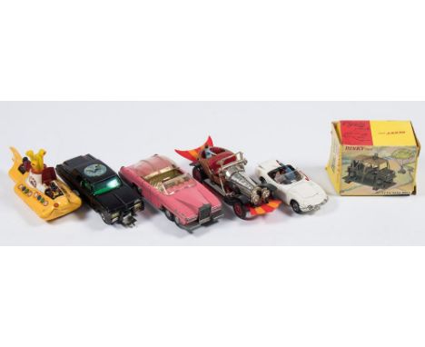 Dinky No 601 Austin Para-Moke, boxed  (incomplete): Corgi No 803 'The Beatles' Yellow Submarine with 2 x red hatches and Corg