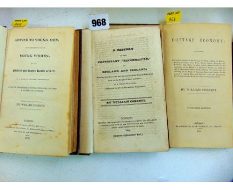 A leather bound edition of A History of the Protestant Reformation in England and Ireland, published by Charles Clement 1824,