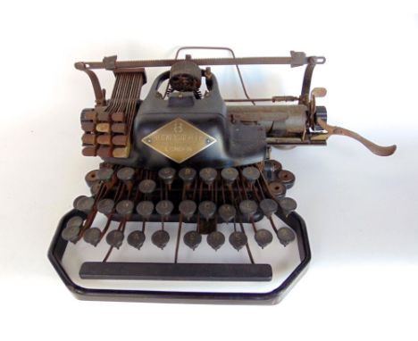 A Blickensderfer vintage typewriter made in the USA.
