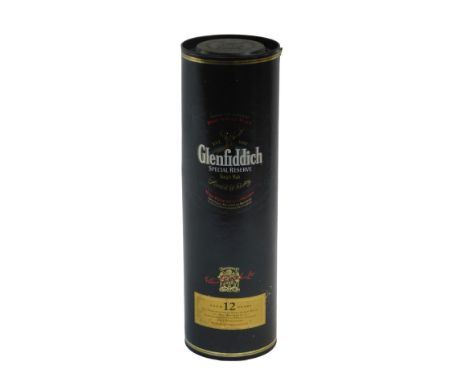A bottle of Glenfiddich Special Reserve Single Malt Scotch Whisky, Aged Twelve Years, 1L, boxed.