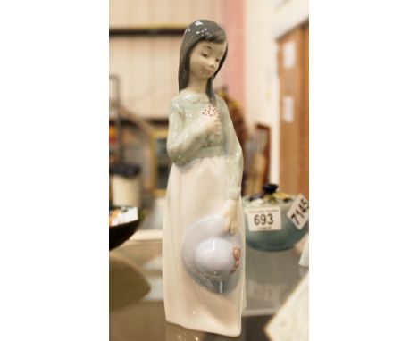 Nao figurine of a young girl with original box