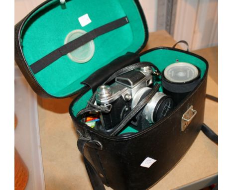 Praktika FX camera with box and accessories