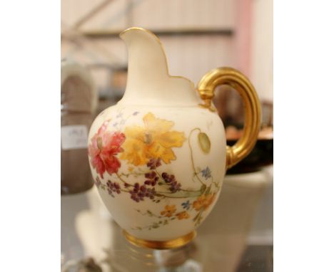 Royal Worcester small Blush Ivory jug