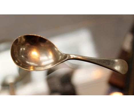 Georgian silver caddy spoon, assay Chester