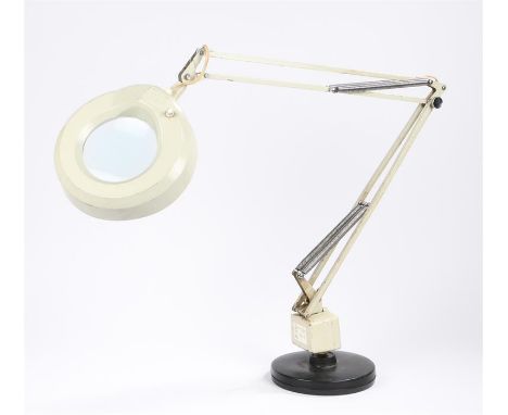 Anglepoise style magnifying lamp, by one thousand and one lamps ltd