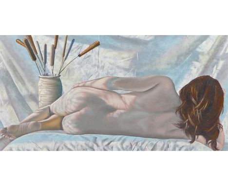 Krys, "Autumn Light X", oil on board, signed, titled and dated Nov '12 to reverse, housed in a wash painted frame, the oil 74