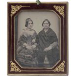 Daguerreotypes: Portrait of two women