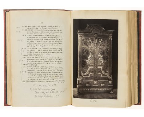 Hamilton (Duke of) [Sale Catalogue] Catalogue of the Collection of Pictures, Works of Art, and Decorative Objects..., First [