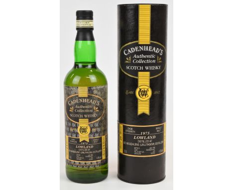 Cadenhead's Authentic Collection 24 year old Lowland Single Malt Scotch Whisky, distilled at St Magdalene Linlithgow Distille