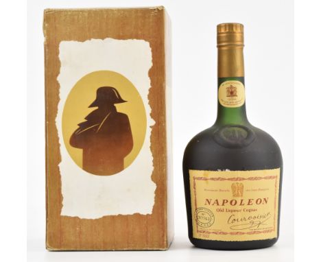 Courvoisier Napoleon Old Liqueur Cognac, 70% proof, in Napoleon box.PLEASE NOTE ALL ALCOHOL & TOBACCO ITEMS ARE SUBJECT TO OV