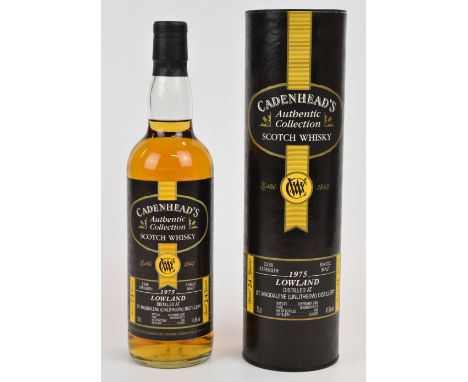 Cadenhead's Authentic Collection 24 year old Lowland Single Malt Scotch Whisky, distilled at St Magdalene Linlithgow Distille