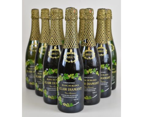 Ten bottles of Clair Diamant Brut sparkling wine, 11.5%, 75clPLEASE NOTE ALL ALCOHOL & TOBACCO ITEMS ARE SUBJECT TO OVER 18 C