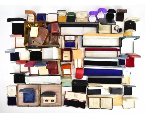 A collection of jewellery boxes including Links of London, vintage bangle box, Martin &amp; Co Cheltenham earring box, Nathan