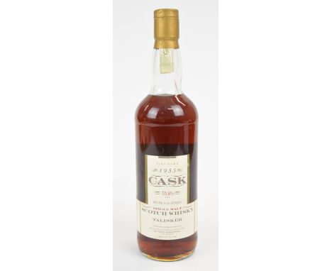 Talisker 1955 Cask Single Malt Scotch Whisky, bottled by Gordon & MacPhail, 53.6% vol, 70cl. PLEASE NOTE ALL ALCOHOL & TOBACC