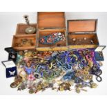 A collection of jewellery including amethyst necklace, brooches including filigree, vintage, Sphinx,