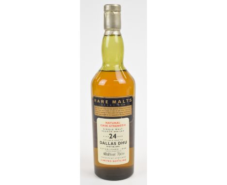 Dallas Dhu 'Rare Malts Selection' 1970 Natural Cask Strength 24 year old Single Malt Scotch Whisky, 60.6% vol, 70cl, in origi