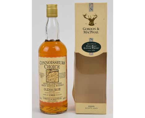 Glenburgie Distillery 'Connoisseurs Choice' Single Speyside Malt Scotch Whisky, 1968, bottled by Gordon & Macphail, 40% vol, 