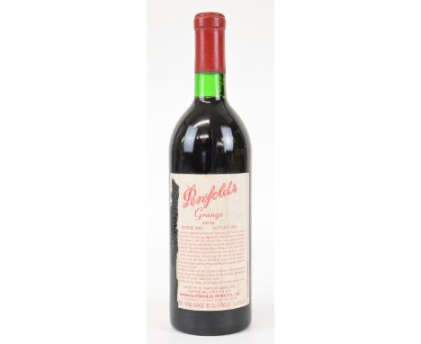 Penfolds Grange Bin 95 Shiraz 1980 vintage, bottled in 1982,12.5% vol, 75cl. PLEASE NOTE ALL ALCOHOL & TOBACCO ITEMS ARE SUBJ