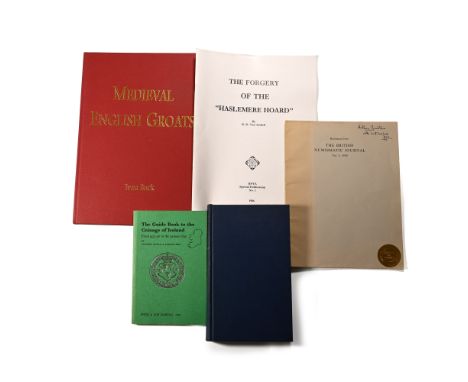  1969-2000 A.D. Ivan Buck - Medieval English Groats - Witham, 2000, hardback, cloth covers, gold titling, 66 pp, colour, No. 