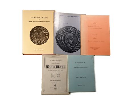  1959-1986 A.D. D.W. Dykes - Anglo-Saxon Coins i the National Museum of Wales - Cardiff, n.d., card covers, 31 pp, monochrome